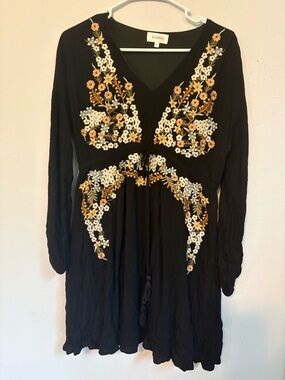 chanel black dress 1926 Honey & The Moon Bohème Slip Dress main image 1